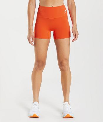 Dámské Šortky Gymshark Tréninková Tight Červené | CZ 3952FDN